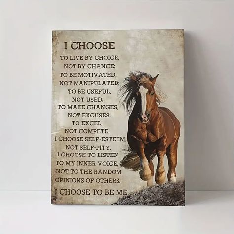 Horse Bathroom, Decoration For Bedroom, Horse Wall Art Canvases, Horse Canvas, Eid Al-adha, Living Room Themes, Office Poster, Horse Wall Art, Outdoor Wall Art