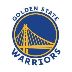 The logo of Golden State Warriors is creatively designed with a stunning figure of iconic Golden Gate Bridge. The color used for this bridge is golden, whereas the rest of the logo is designed with dark blue color. This color combination certainly looks very good in the logo, depicting a decent identity of the franchise. Golden State Warriors Bedroom, Golden State Warriors Cake, Golden State Warriors Party, Basketball Golden State Warriors, Golden State Warriors Birthday, Golden State Warriors Outfit, Golden State Warriors Logo, Warriors Logo, Golden State Warriors Basketball