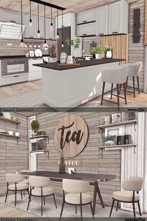 Sims 4 Kitchen Ideas Modern, Sims 4 Cc Furniture Pantry, Sims 4 Cc Rooms Kitchens, Kitchen Decor Sims 4 Cc, Sims 4 Kitchen Base Game, Sims 4 Cc Classy Furniture, Sims 4 Dine Out Cc, Sims 4 Cowbuild, Sims 4 Furniture Kitchen