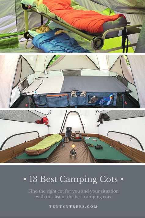 Tent Camping Beds, Camping Cots, Tent Cot, Dispersed Camping, Camping Gear Survival, Camping With Toddlers, Tent Camping Hacks, Camping Products, Camping Cot