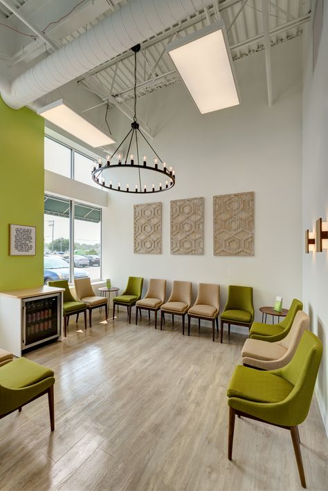 Waiting Room Design Medical, Clinic Waiting Area, Waiting Room Design Reception Areas, Office Lobby Design, Chiropractic Office Design, Doctor Office Design, Apex Design, Orthodontic Office, Waiting Room Design