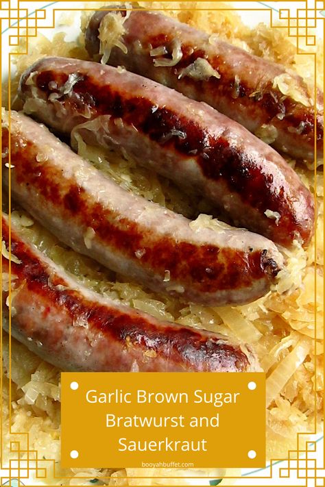 Kraut And Weenies, Sauerkraut Meals, Bratwurst And Sauerkraut Recipes, Bratwurst And Sauerkraut Recipes Crockpot, Brats And Sauerkraut Crockpot, Bratwurst Recipes Crockpot, Sauerkraut And Bratwurst, Brats With Sauerkraut, Sauerkraut And Brats