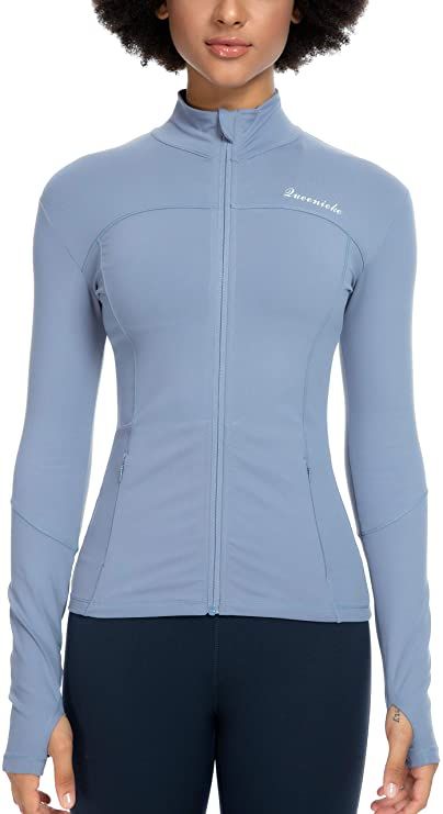 Compression Jacket Women, Zip Up Running Jacket, Sport Jacket Outfit, Womens Sports Wear, Sport Wear Women, Compression Jacket, Sporty Outfit Ideas, Sports Jacket Women, Training Outfit