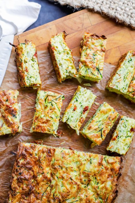 Paleo Zucchini, Savoury Slice, Paleo Vegetables, Lowcarb Recipes, Paleo Dinners, Keto Zucchini, Slice Recipe, Paleo Dishes, Paleo Meals