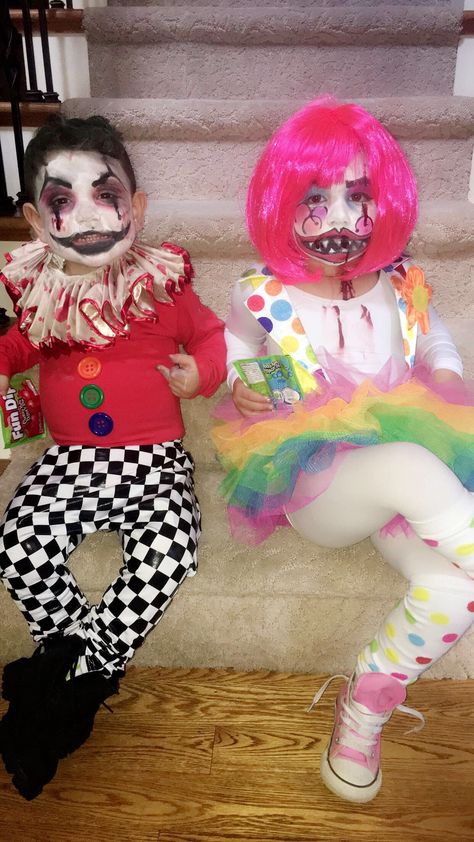 Clown costume ideas Scary clown costume  Clown costume  Toddler Halloween costume Costume Ideas Scary, Clown Costume Ideas, Scary Clown Costume, Toddler Halloween Costume, Costume Clown, Aurora Costume, Clown Halloween Costumes, Scary Clown Makeup, Clown Clothes