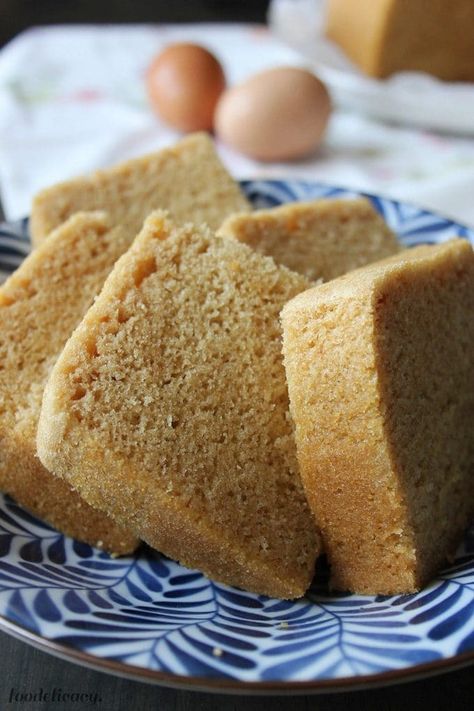 Chinese Steamed Sponge Cake (Ma Lai Gao - 馬拉糕) - Quick Method Steamed Sponge Cake Recipe, Chinese Cake, Asian Cake, Chinese Recipe, Steamed Cake, Square Cake Pans, Chinese Dessert, Sponge Cake Recipes, Breakfast Idea