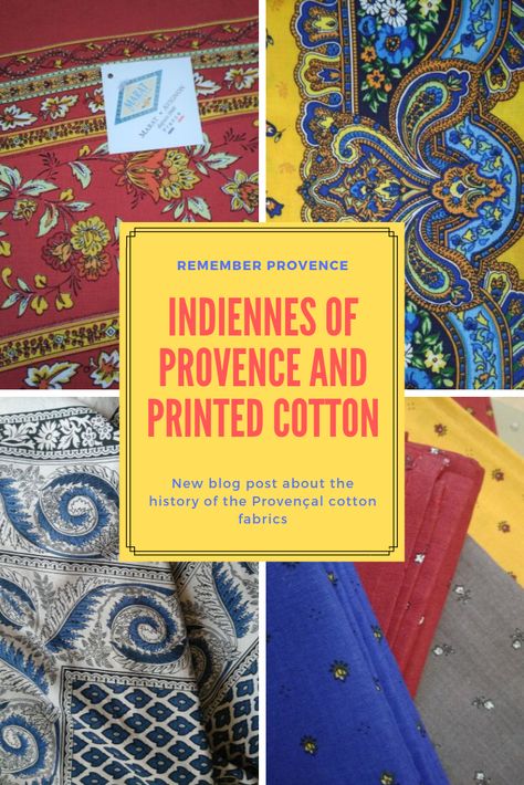 Fascinating evolution of cotton fabrics and Provencal prints, which make their way over the centuries and still seduce as much. Since the sixteenth century to the present day, let’s see how these colorful, floral and light fabrics have conquered generations by adapting to the times. The Provencal fabrics are the unalterable impression of the art of living in Provence. #printedfabrics #cotonnades #indiennesofprovence #indiennesdeprovence #printedtablecloths #indiennesfabrichistory #printedcotton Provence France, New Blog Post, Cotton Fabrics, Art Of Living, The Times, News Blog, Fabric Store, The History, Provence