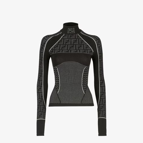 Ski jumper Fendi Logo Design, Ski Jumper, Nicki Minaj Pictures, Celebrity Closet, 2025 Trends, Ski Sweater, Skiing Outfit, Press Tour, Women Essentials