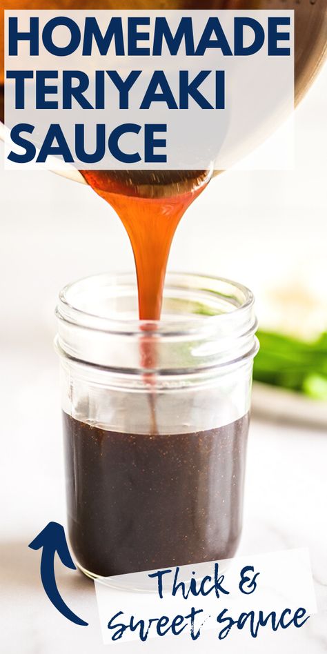 Healthy Teriyaki Sauce, Honey Teriyaki Sauce, Easy Teriyaki Sauce Recipe, Extract Recipes, Gluten Free Teriyaki Sauce, Sweet Teriyaki Sauce, Salmon Vegetables, Teriyaki Sauce Recipe, Homemade Chicken Nuggets