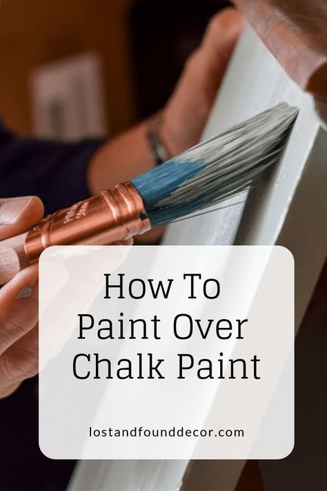 Paint Over Chalk Paint, Diy Projects For Bedroom, Furniture Painting Tips, Living Room Decor On A Budget, Painted Bedroom Furniture, Furniture Painting Techniques, Chalk Paint Projects, Diy Furniture Bedroom, Fusion Mineral Paint