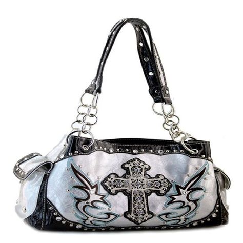 cute cyber y2k aesthetic bags 2000s Bags, Cross Purses, Y2k Bags, Y2k Handbag, Rhinestone Handbags, Y2k Accessories, Rhinestone Cross, 2000s Fashion Outfits, Pretty Bags