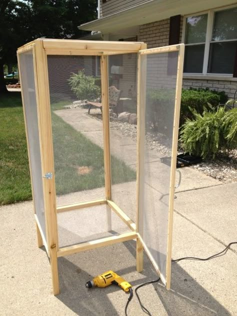 Bird Enclosure Indoor, Homemade Bird Cage, Diy Bird Aviary Outdoor, Bird Cage Diy, Diy Parrot Cage, Squirrel Cage Ideas, Bird Cage Ideas Diy, Bird Cage Ideas Indoor, Diy Chameleon Enclosure