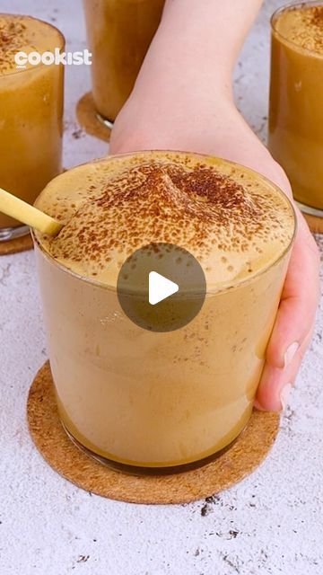 Iced Coffee Recipes, Coffee Mousse, Iced Drinks Recipes, Desserts In A Glass, Desserts With Biscuits, Cup Of Milk, Drink Recipes Nonalcoholic, Recipes Appetizers And Snacks, Mousse Recipes