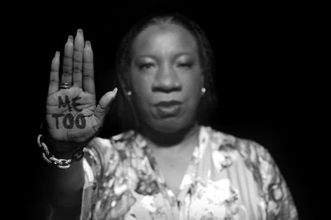 Tarana Burke Discusses The “Me Too” Movement #GC4WNEWS #MeToo #TaranaBurke Tarana Burke, Me Too Movement, Protest Art, Business Photoshoot, Important Message, Riot Grrrl, Song Time, Badass Women, Portrait Gallery