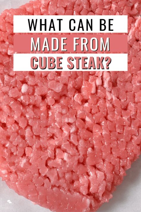 Tired of the same old cube steak recipes? Here are some delicious meals you can make from this versatile meat. Cube Steak Foil Packets, What To Do With Minute Steaks, Things To Do With Cube Steak, Beef Steak Cubes Recipe, How To Make Cubed Steak, Recipe For Minute Steak, Cube Steak Meat Recipes, Cubed Meat Recipes Beef, Recipes Using Beef Cube Steak