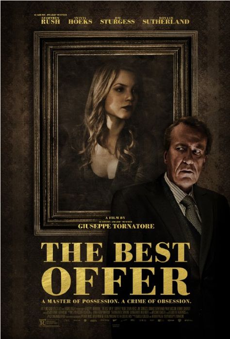 The Best Offer The Best Offer Movie, Giuseppe Tornatore, Geoffrey Rush, Jim Sturgess, Liya Kebede, Donald Sutherland, Watch Free Movies, Abc 123, Six Feet Under