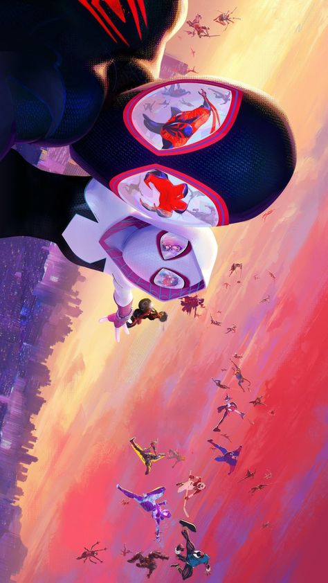 Spiderman And Spider Gwen, All Spiderman, Miles Spiderman, Image Spiderman, Miles Morales Spiderman, Spiderman Artwork, Spiderman Pictures, Marvel Spiderman Art, Spiderman Comic