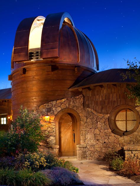 Observatory Home Design Ideas, Pictures, Remodel and Decor Space Observatory, Astronomical Observatory, Genius Loci, Vail Colorado, Traditional Exterior, Building Companies, Diamond Star, Ideas Pictures, New Homes For Sale