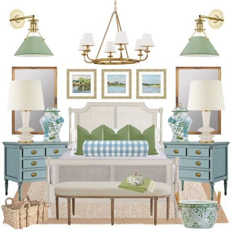 Villandry Bed curated on LTK Grandmillenial Mantel Decor, Blue Green Master Bedrooms Decor, Italian Coast Aesthetic Decor, Blue Green Coastal Bedroom, Southern Guest Bedroom, Hydrangea Bedroom Decor, Preppy Guest Bedroom, Grand Melinnial Style Bedroom, Blue And Green Bedroom Aesthetic