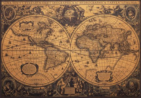 Old vintage map. Of world, the original map , #SPONSORED, #map, #vintage, #original, #world #ad Vintage World Map Poster, Maps Aesthetic, Geography Map, Map Pictures, World Map Poster, World Map Art, Map Wallpaper, Ancient Maps, Old World Maps