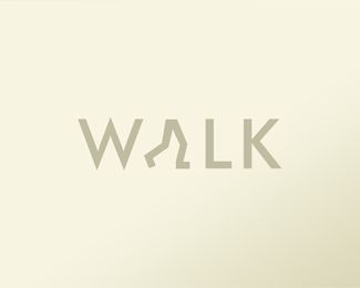 Typographic logo - WALK...This is how I teach spelling... pics of the word within the letters... works like a charm for the righties. Typographie Logo, To Do Planner, Clever Logo, Typographic Logo, Logo Design Typography, Minimal Logo Design, Grafic Design, Word Design, Typography Letters