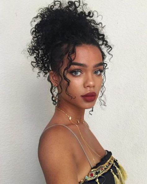 10 Best Easter Hairstyles For Black Women To Rock This Season Mohawk Updo, Model Interview, Braided Buns, Afro Puffs, Using A Curling Wand, Easter Hairstyles For Black Women, Twisted Updo, Curly Updo, Easter Fashion