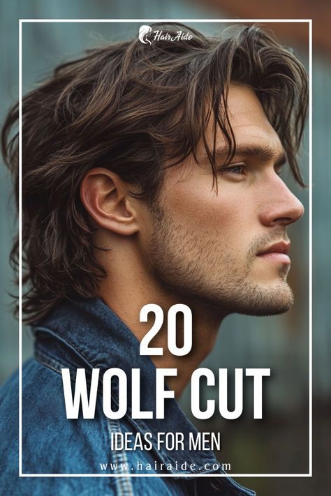 Beauty and Makeup: #beauty, #makeup, #skincare, #haircare Wolf Haircut Men, Blonde Chunks, Cool Boys Haircuts, Mullet Haircut, Men's Long Hairstyles, Step By Step Hairstyles, Wolf Cut, Corte De Cabelo Masculino, Trendy Haircuts