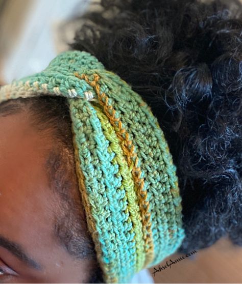 Crochet Turban Headband, Crochet Hair Bands, Turban Pattern, Crochet Hair Band, Crochet Hair Bows, Crochet Hairband, Different Crochet Stitches, Headband Turban, Half Double Crochet Stitch