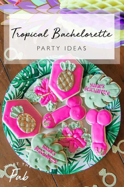 Tiki Themed Bachelorette Party, Bachelorette Party Themes Tropical, Hawaiian Theme Bachelorette Party, Hawaii Theme Bachelorette Party, Hilton Head Bachelorette Party, Sayulita Bachelorette, Tropical Bachelorette Party Decorations, Beach Themed Bachelorette Party Ideas, Florida Bachelorette Party Themes