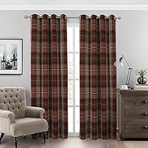 Tartan Curtains, Room Darkening Shades, Plaid Curtains, Modern Window, Quality Curtains, Drape Panel, Curtains For Living Room, Christmas Bedroom, Modern Windows