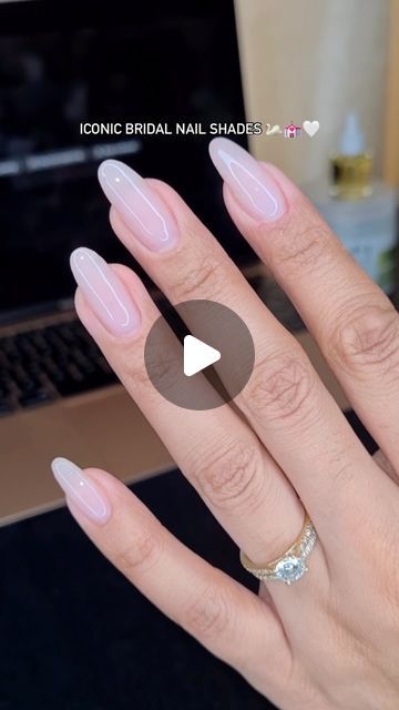 Say ‘I do’ to these OPI sheer shades inspired by the @thebridalbeautyco top bridal trends 💒 🥂 Buildable, delicate…it’s your... | Instagram Bridal Nails Opi Gel, Put It In Neutral Funny Bunny Opi, Love Is In The Bare Opi Dip Nails, Sheer Opi Gel Colors, Opi Movie Buff Dip, Opi Bare My Soul Dip, Opi Bridal Colors, Opi Nail Combinations, Opi Sheer Nail Polish