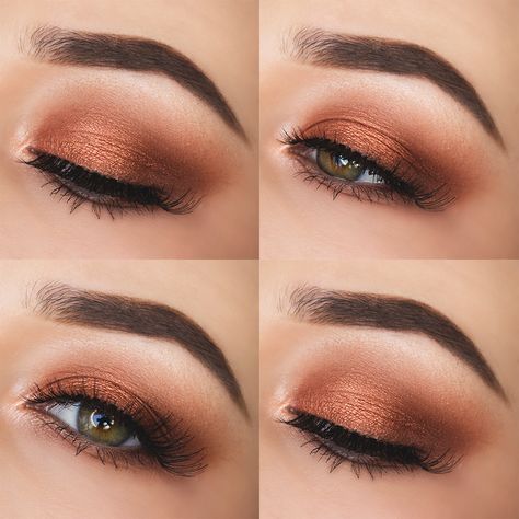 Autumn Eyes ft. Morphe 35O. Auburn Eyes, Autumn Eyes, Make Up Yeux, Morphe 350, Morphe 35o, Autumn Makeup, Gel Pedicure, Gold Eye Makeup, Autumn Tones