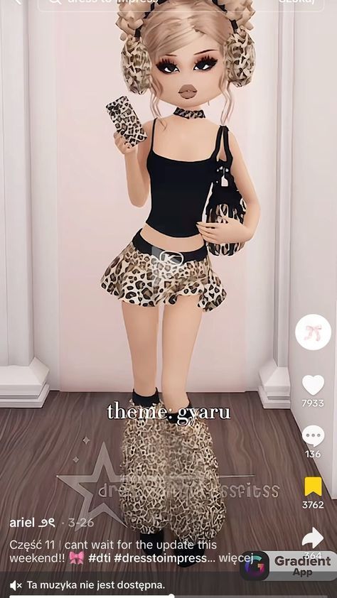 Dti Roblox Your Style, Dti Roblox Outfits Patterns, Dti Roblox Theme Acubi, Dti Roblox Outfit Fashion Week, Model Photo Shoot Dti Outfit, Dti Outfits For Gyaru, Dress To Impress Theme Favorite Item, Gyaru Fashion Dress To Impress, Good Dti Outfits