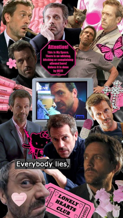 House Md Funny, House And Wilson, Doctor Shows, Gregory House, Silly Kids, Hugh Laurie, House Md, Dr House, Lonely Heart