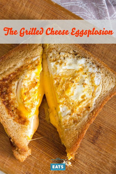 Resep Sandwich, Cheese Sandwich Recipes, Egg Sandwich, Grilled Cheese Recipes, Potato Cakes, Food Breakfast, Serious Eats, Boiled Egg, Grilled Cheese Sandwich