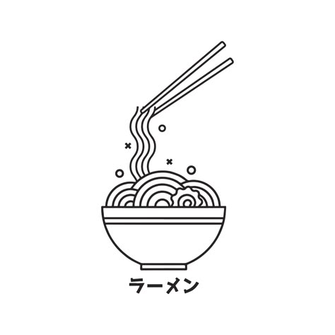 Noodle Bowl Drawing, Ramen Noodles Drawing, Ramen Noodle Drawing, Noodles Drawing, Ramen Drawing, Ramen Tattoo, Ramen Logo, Noodle Logo, Counter Cafe