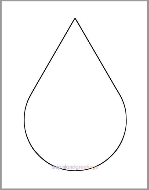 9 Inch Printable Rain Drop Template-large Rain Drop Cutout-baby Shower Decor-weather Templates-classroom Decor-kids Crafts - Etsy Australia Rain Activities For Toddlers, Rain Drop Template, Weather Preschool, Gear Template, Umbrella Template, Cloud Template, Mountain Bluebird, Sun Crafts, Rain Design