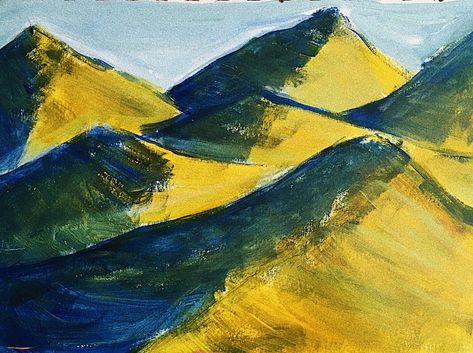 An image depicting the contrast between shadow and light. #contrast #mountainpainting #mountains #paint #acrylic #shadow #light #highlight #art #painting Light And Shadow Art, Shadow Effect, Shadow Light, Paint Acrylic, Shadow Pictures, Shadow Art, Mountain Paintings, Light And Shadow, Art Inspo