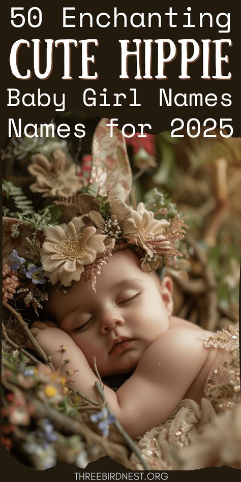 50 Enchanting Hippie Names for Your Little Earth Goddess - This Little Nest
50 Cute hippie baby girl names that you'll adore for your little earth goddess. 
hippy baby names, girl hippie names, girl hippy names, baby girl names, natural baby girl names, nature baby girl names, baby names list. Hippie Girl Names, Earthy Girl Names, Hippie Baby Girl, Most Unique Baby Names, Bohemian Baby Names, Hippy Baby, Names Nature, Hippie Names, Baby Names List