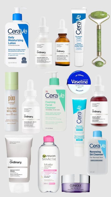 Great Skin Care Products, Skin Care Products Cerave, Skin Care Products You Need, Best Skin Care Products 2023, Skin Care Routine Steps Products, Skin Care Cheap, Skin Care Items List, Best Cheap Skin Care Products, Skin Care Needs