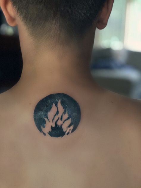 Vampire Academy Tattoo, Dauntless Tattoo, Dauntless Divergent, Divergent Tattoo, Flames Tattoo, Flame Tattoos, Vampire Academy, Divergent, First Tattoo