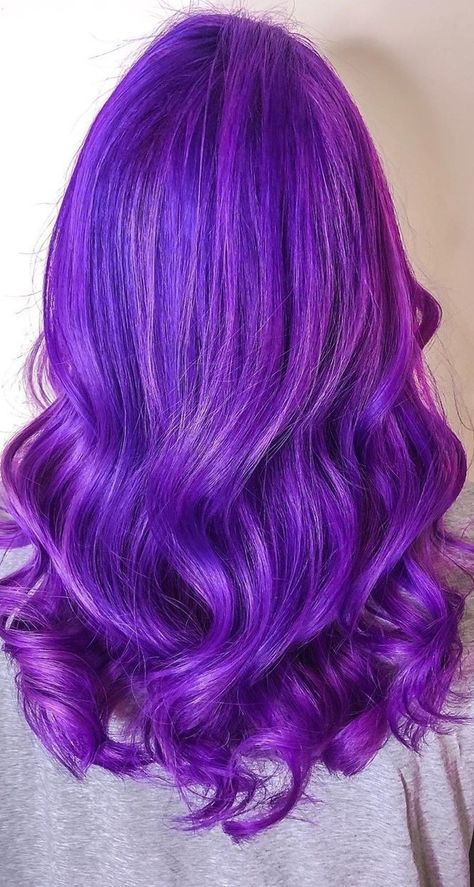 Neon Purple Hair, Lavender Hair, Hair Color Purple, Neon Purple, Purple Hair, Cool Hairstyles, Pinterest Likes, Wigs, Hair Care