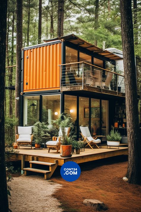 Productive Workspace, Shipping Container Home Designs, Decoration Restaurant, Tiny House Interior Design, Container Cabin, Tiny House Layout, Shipping Container House Plans, Tiny House Inspiration, Best Tiny House