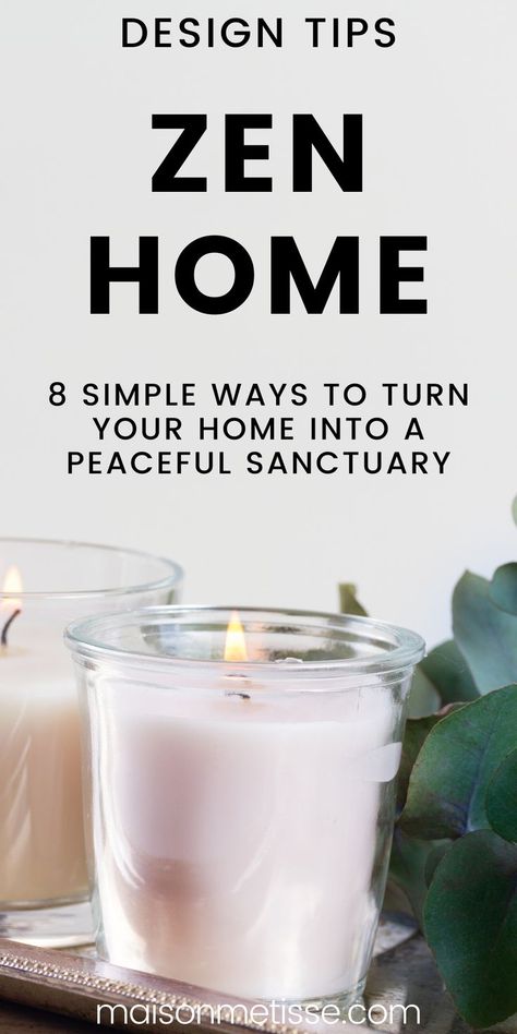 We all want to feel good in our home. With Isolation and quarantine, it is more important than ever for your home to be your happy place, your sanctuary. Find out 8 ways you can make your living space peaceful, comfortable and zen. Dyi, decorating ideas for your room, small or big interiors, perfect for mindfulness, meditation and self reflection. #home #happyplace #zenhome Zen Home Decor Ideas, Zen Corner Living Room, Zen Living Room Ideas, Peaceful Home Decor, Ideas For Your Room, Zen Minimalism, Zen Room Decor, Zen Lifestyle, Zen Home