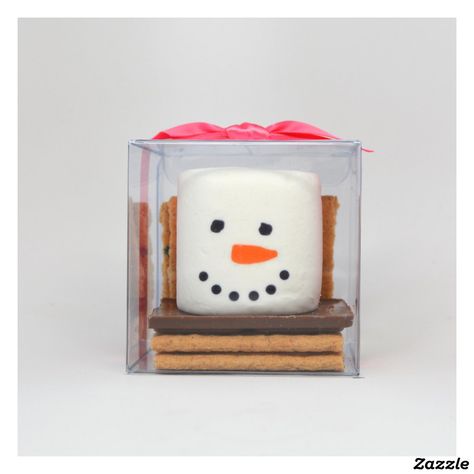 Smore Kit, Christmas Smores, Smores Kit, Smores Party, Smores Kits, Baby Giveaways, Winter Wedding Favors, Unique Stocking Stuffers, Snowman Gifts