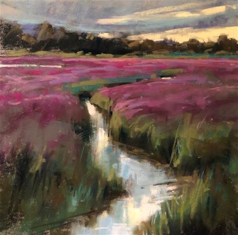 Marla Baggetta Gallery of Original Fine Art Pastel Landscape Paintings, Pastel Projects, Soft Pastel Landscape, Marla Baggetta, Pastel Landscapes, Water Artwork, Chefs Kiss, Pastel Landscape, Gallery Website