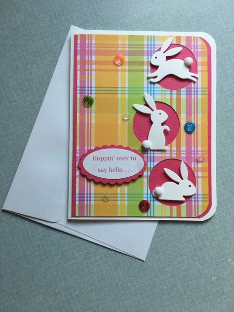 Easter Cards Handmade Kids, Easter Card Ideas Handmade, Easter Cards For Kids, Easter Bunny Cards For Kids, Easter Cards Handmade Easy Kids, Easter Card Ideas, Homemade Easter Cards, Kids Easter Cards, Su Easter Friends Cards