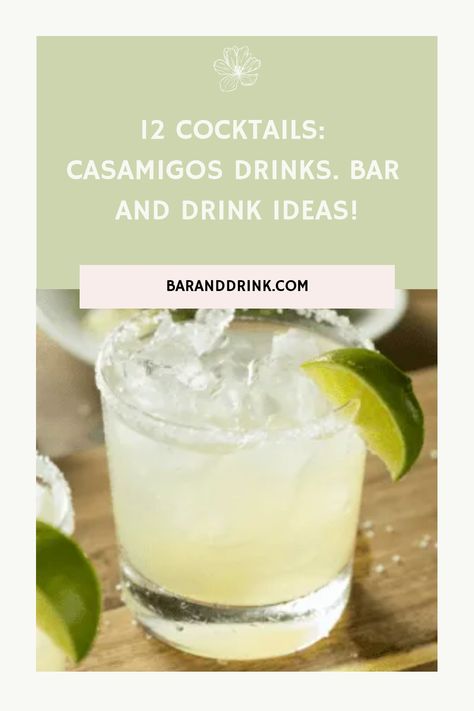 Here we’ve compiled a list of our favorite Casamigos cocktail recipes for you to try out the next time you pull this tequila Drinks With Casamigos, Casamigos Margarita Recipe, Casamigos Drinks, Casa Migos Drink Recipes, Casamigos Margarita, Casamigos Tequila Drinks, Casamigos Cocktails, Ranch Water Recipe, Classic Tequila Cocktails