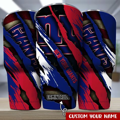 New York Giants NFL-Custom Tumbler For Sports Fan TU30936 Check more at https://fansatic.com/product/new-york-giants-nflcustom-tumbler-for-sports-fan-tu30936-6527/ Can Koozie, Rhinestone Projects, Ny Giants, Custom Tumbler, New York Giants, Sports Fan, Custom Tumblers, Nfl, Tumbler