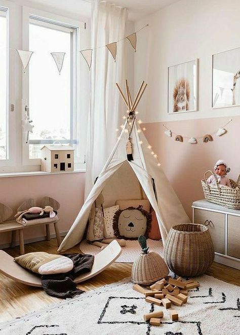 Kids Bedroom Inspiration, Nursery Room Design, Baby Room Inspiration, Nursery Room Inspiration, Teepee Tent, Kids Interior Room, Old Room, Toddler Rooms, Toddler Bedrooms